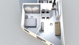 Apartment in Torrevieja, Spain, La Mata area, 1 bedroom, 39 m2 - #ASV-TT-005/1223 image 3