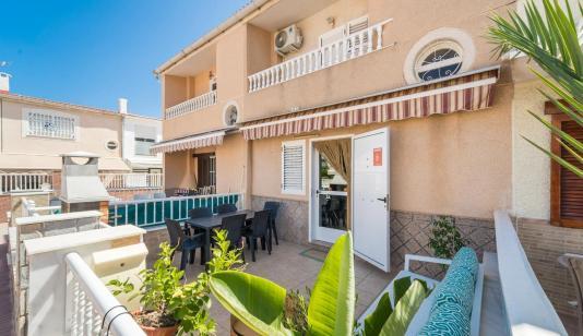 Town house in Torrevieja, Spain, Playa de los Náufragos area, 4 bedrooms, 80 m2 - #ASV-29-MH-320/6105 image 0