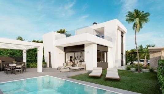 Orihuela Costa bienes raíces, Villa en venta. Zona de la  Playa Flamenca Norte, 3 dormitorios, 139 m² image 0