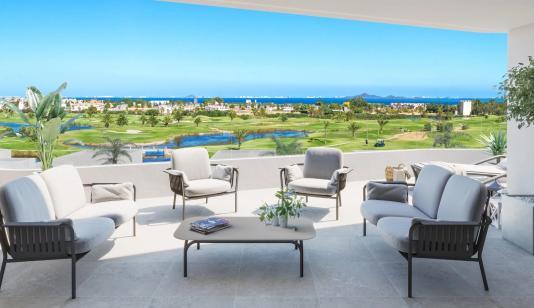 Penthouse in Los Alcázares, Spain, Serena Golf area, 4 bedrooms, 127 m2 - #RSP-N9190 image 0